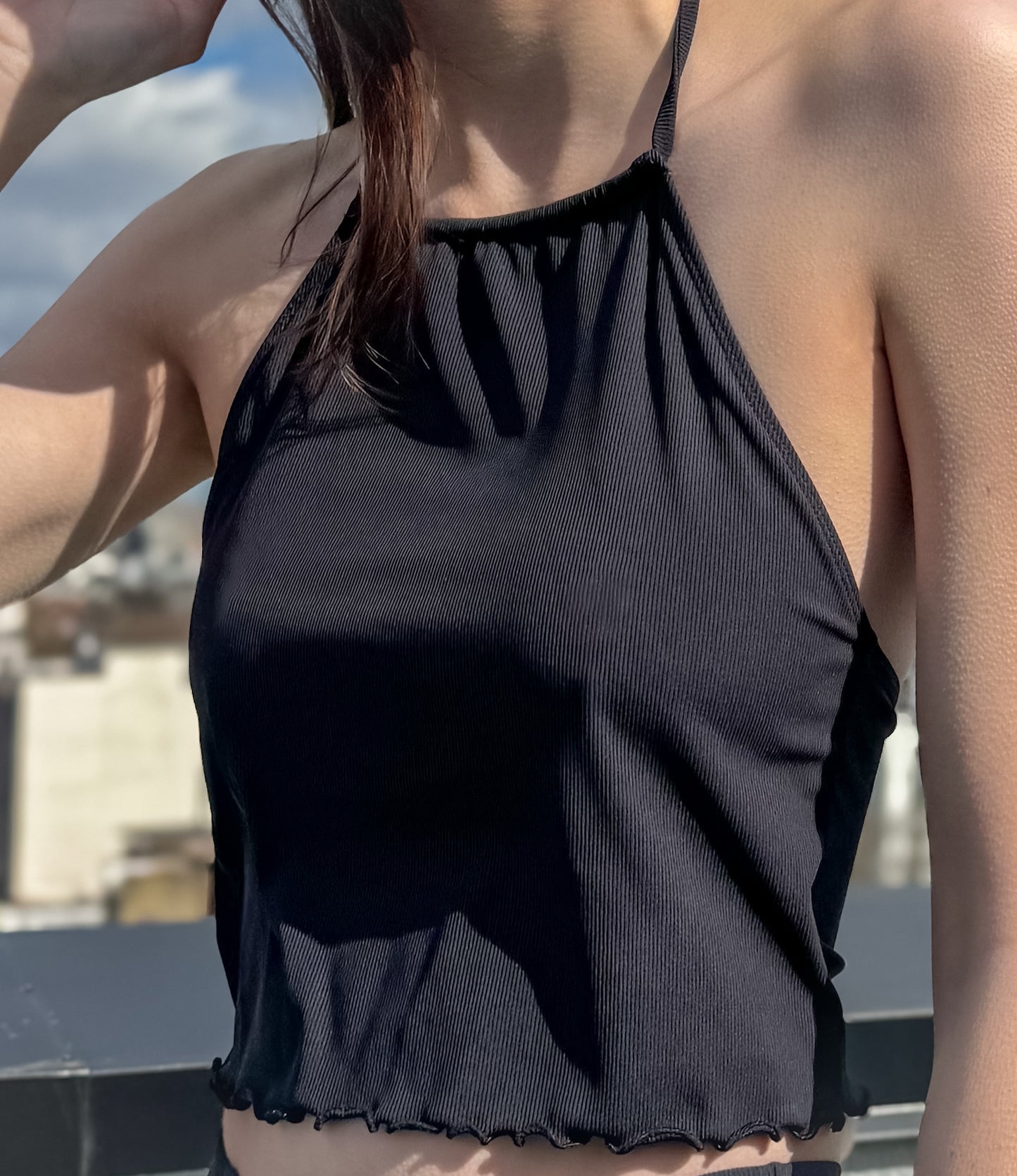 Veronica Halter Tankini Top